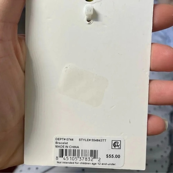 Heart Locket Gold Stainless Steel Waterproof Satin Adjustable Bangle Bracelet - Picture 4 of 4